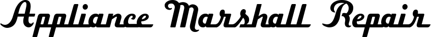 
<span>Appliance Marshall Repair</span>
